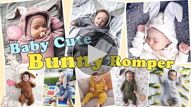 Amazon.com: Simplee kids Animal Bunny Baby Easter Clothes